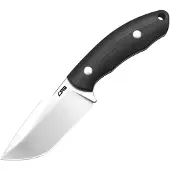CJRB Mutt J1958-BK Satin AR-RPM9, Black G10, Fahrtenmesser, Jonathan Shaw Design
