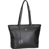 Braun Büffel Umhängetasche HANNA Shopper S schwarz Damen - Leder