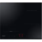 Samsung NZ64B6056GK, Schwarz, Integriert, 60 cm, Zonen-Induktionskochfeld, 4 Zone(n), 4 Zone(n)