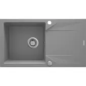 Deante 1-bowl granite sink with drainer