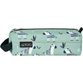 Herlitz Quattro Crazy Zebra, Weiches Federmäppchen, Polyester, Schwarz, Grün, Weiß, Muster, Reißverschluss, Pubertät