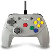 Under Control N64 Grey wired controller 2mt