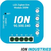 OEM Universal LED Zigbee dimmer Modul 0,3-200W (90.500.040) für Innen- und Außenbereiche
