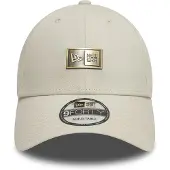New era 9Forty Strapback Cap - METAL BADGE ivory beige