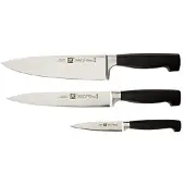 Zwilling 35290-003-0, Messer-Set, Stahl, Edelstahl, Schwarz, 10 cm, 20 cm