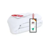 Ribeco Daunenbettdecke "Johanna", normal, Füllung 80% Daunen, 20% Federn, Bezug Baumwolle, (1 St.), Naturprodukt zum TOP-Preis