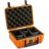 B&W Outdoor Case 1000 inkl. divider system orange