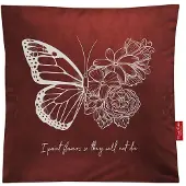 Irisette Dekokissen "Blaze-Set 8958", rot, B:45cm L:45cm, Obermaterial: 100% Polyester, Dekokissen_Sitzkissen_Kissenhüllen, Dekokissen, kuschelig weich