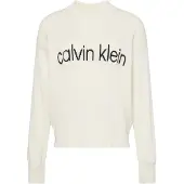Calvin Klein Jeans - Sweaters White - Größe L - weiß
