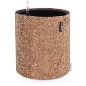 Lechuza 'Trendcover 32 Kork', dark natural, ca. Ø 32 x H 33 cm