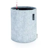 Lechuza 'Trendcover 23 Filz', light grey, ca. Ø 23 x H 26,5 cm