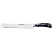 Wüsthof Classic Ikon Brotmesser mit Präzisions-Doppelwelle 23 cm