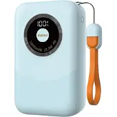 Dudao K21-BL, 10000 mAh, Lithium Polymer (LiPo), 3,85 V, 22,5 W, Hellblau