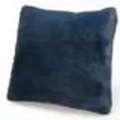 Amadeus Kissen Luxe blau 50x50 - Quadrat Polyester 50x9 cm