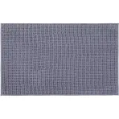 Gozze Badematte Anti-Rutsch Chenille, 60 x 100 cm, anthrazit, aus 100 % Polyester, rutschfest