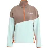 Adidas Terrex Multi Climawarm Anorak Fleece Mit Halbem Reißverschluss