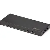 StarTech.com .com 4-Port HDMI Splitter/Verteiler, 4K 60Hz 4 Wege HDMI Splitter, 1x4 HDMI Verteiler, HDR HDMI-Videosplitter mit 4 Anschlüssen, HDMI, 4x HDMI, 3840 x 2160 Pixel, Schwarz, 4K Ultra HD, 60 Hz
