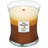 Woodwick Café Sweets Vase Trilogy (Kaffeebonbons) – Duftkerze – 275,0 g