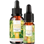 NATURTREU Vitamin D3 K2 Tropfen 40 ml hochdosiert vegan Kind Familienstrahlen Paket g