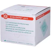 NOBAMED Nobarapid steril 10x10 cm 1er Kompressen 50 St