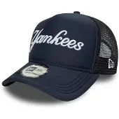 New Era Script New York Yankees Trucker-kappe