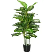 HOMCOM Künstliche Dieffenbachie Groß 120 cm