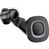 Hoco Wireless headphones Car phone holder induction 15W air outlet HW30 black