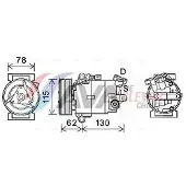 Ava Cooling Kompressor, Klimaanlage DNAK386