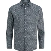 Jack & Jones Langarmhemd "JPRBLABLACKPOOL STRETCH AOP LS SHIRT SN"