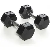 Olive Rubber Hex 10kg Hantel 2 Einheiten