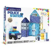 Magna-Tiles Magnetsatz Polizeistation 35 dlks