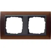 Gira Event Opak, Anthrazit, Braun, Schraubenlos, 90 mm, 161,1 mm, 1,14 cm, 1 Stück(e)