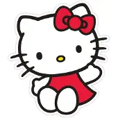 Herding : Animation: Hello Kitty Pillow (Red) 100% Polyester
