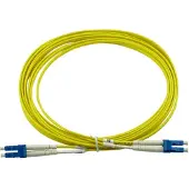 BlueOptics Kompatibles Huawei SS-OP-D-LC-S-50 Duplex LWL Patchkabel, LC-UPC/LC-UPC beige, 50 Meter, Singlemode, E9/125µm G.657.A1, Eingangsdämpfung: unter 0.2dB, Markenfaser, Keramik Ferrule, inkl