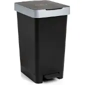 TATAY Smart 25l Recyclingbehälter Silber Silber One Size
