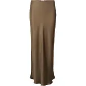 Object Satin Maxirock Braun 36
