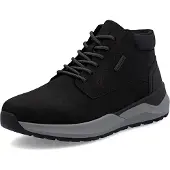Rieker Stiefeletten Herren Leder Weite H – Komfort für den Alltag 06001, Größe:41 EU, Farbe:Schwarz
