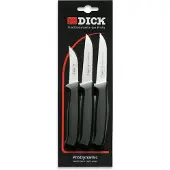Friedr. Dick Dick ProDynamic Küchenmesser-Set, 3-teilig, 2 Küchenmessern und 1 Schälmesser, sinnvolle Küchenhelfer, 1 Set