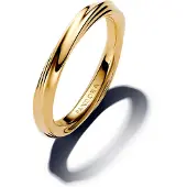 Pandora 163888C00 Damenring Gedreht Goldfarben