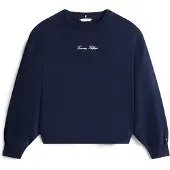 Tommy Hilfiger Kapuzensweaters CLASSIC SCRIPT TERRY SWEATSHIRT damen