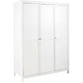 Inter Link Chilly Home Kleiderschrank Massivholz Kiefer weiß