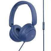 IMoshion Kinderkopfhörer mit AUX-Kabel - Dezibelbegrenzer - Denim Blue