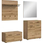 Xonox Scout Garderobenmöbel Set 4 Teile Eiche Nachbildung.
