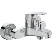 Ideal standard Badearmatur Ceraflex Aufputz, Ausladung 118-127mm B1721AA Chrom