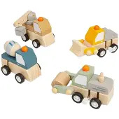Bigjigs Holz-Aufziehlastwagen