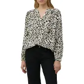 s.Oliver Klassische Bluse mit All-Over Print