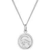 Trendor 28606-01 Kinder-Halskette Sternzeichen Steinbock 925 Silber