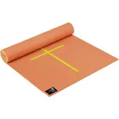 Yogistar Yogamatte plus - alignment mango Maße: 195 cm x 61 cm x 5mm