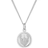 Trendor 28606-07 Kinder-Halskette Sternzeichen Krebs 925 Silber