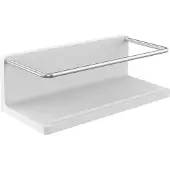 Emco Eckwandkorb ROUND 225x75x100mm m verd Befest weiss/chrom